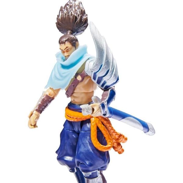 Yasuo League of Legends 10 cm figur med 12 artikulationspunkter och tillbehör