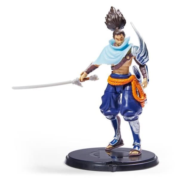 Yasuo League of Legends 10 cm figur med 12 artikulationspunkter och tillbehör