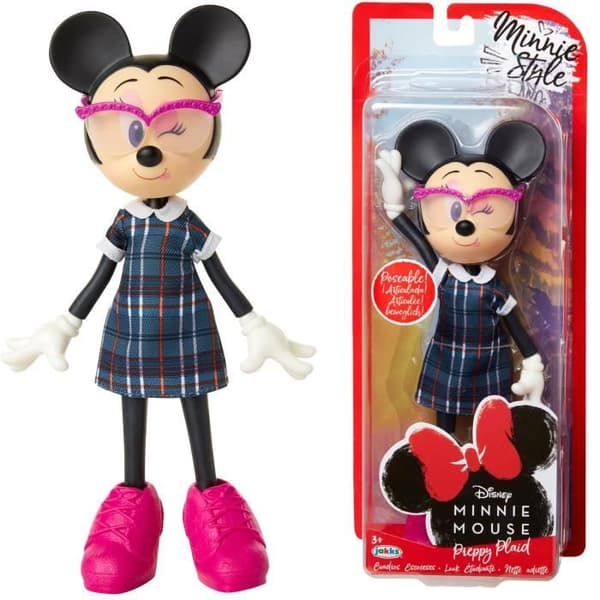 Minnie Mouse Preppy Rutig