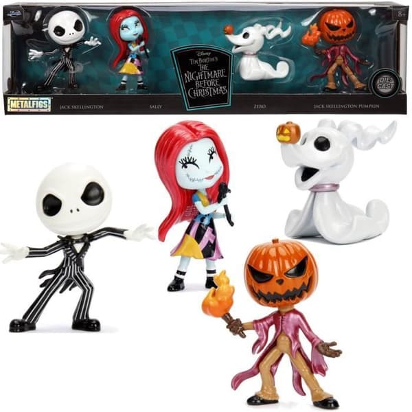 Metalfigs Halloween Town 4 figurer