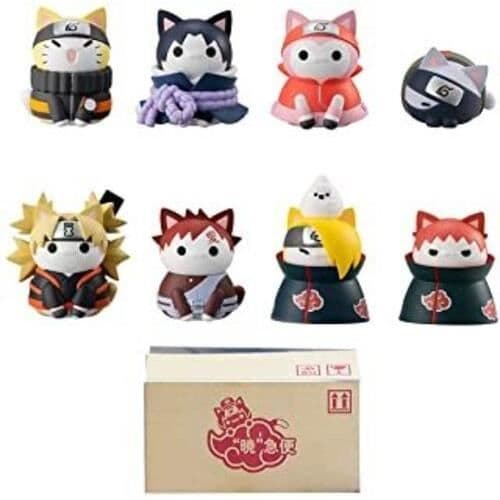 Figur - MEGAHOUSE - Naruto - Nyaruto! Strid med Akatsuki - Med gåva