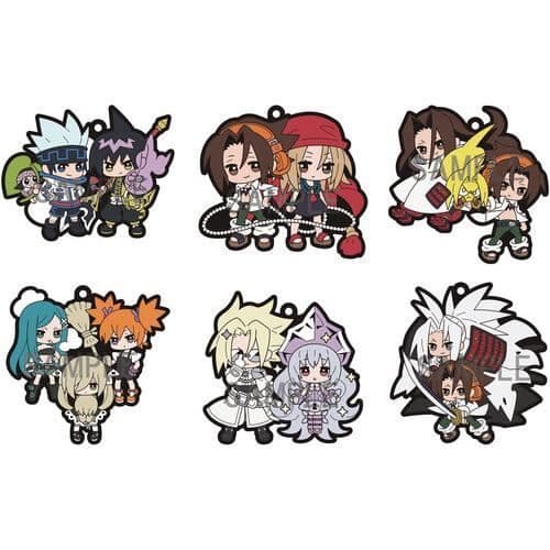 Figurfigur Shaman King Gummidocka Kompis Samling 6St DS - MegaHouse