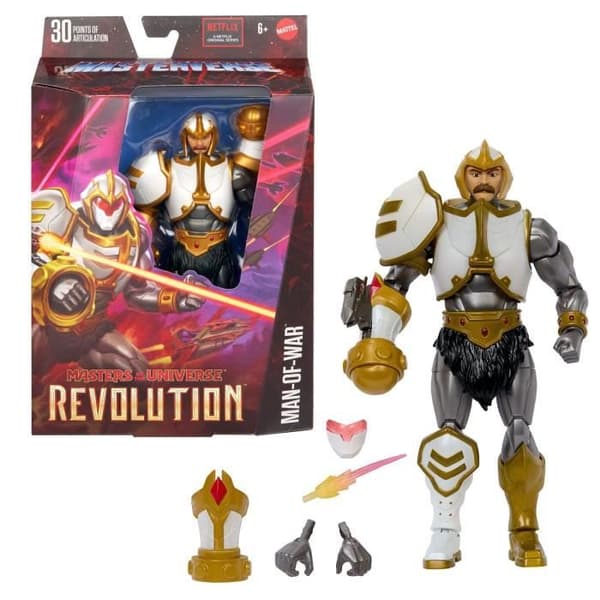 Universums mästare: Ny Eternia Masterverse-figur Man O' War Duncan 18 cm