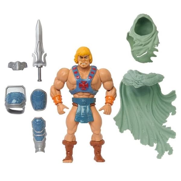 MOTU x TMNT: Turtles of Grayskull Stealth He-Man statyett 14 cm