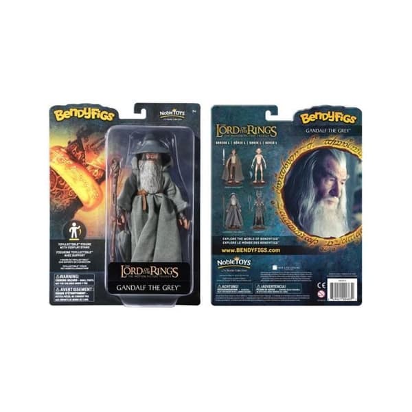 Bendyfigs Gandalf flexibel figur 19 cm - NOBLE KOLLEKTION - Sagan om ringen - Leksak - Blandat