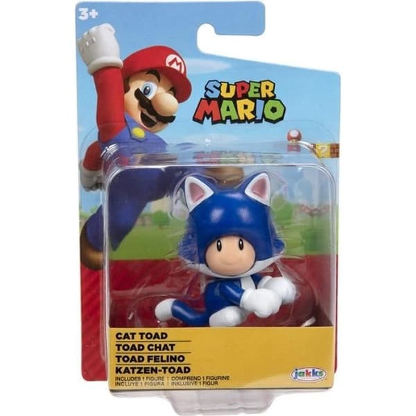 Figur - NINTENDO - Toad pratprat - Super Mario - 4 rörliga punkter