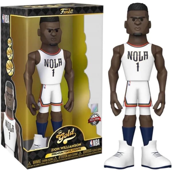 NBA: Pelicans Zion Williamson US Exklusiv 12" vinylguld