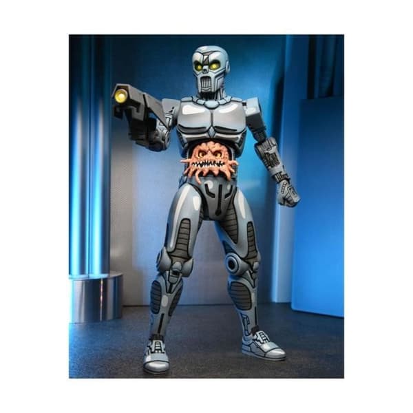 Utrom Ninja Turtles Figur (Mirage Comics) - NECA - 18 cm - Vit - Vuxen