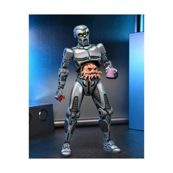 Utrom Ninja Turtles Figur (Mirage Comics) - NECA - 18 cm - Vit - Vuxen
