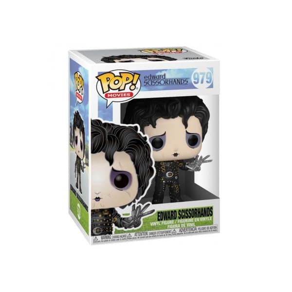 Edward Scissorhands Figur - Edward V2 Pop - 10cm - Vinyl - INGET NAMN