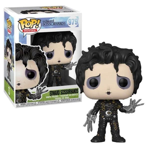 Edward Scissorhands Figur - Edward V2 Pop - 10cm - Vinyl - INGET NAMN