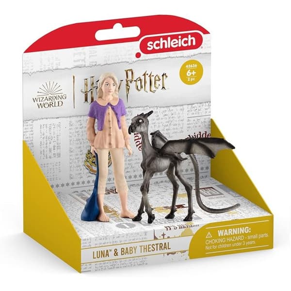 Figur Luna och Bebis Sombral, Harry Potter, för barn från 6 år, Schleich 42636 Harry Potter, Universum WIZARDING WORLD