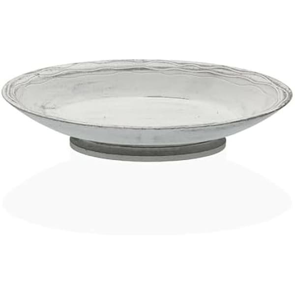 Dekorativ statyett - VERSA - Vit - 16 x 6 x 30,5 cm