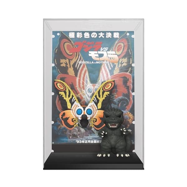 Godzilla 70th Anniversary POP! Movie Poster & Figure Godzilla vs Mothra 9cm