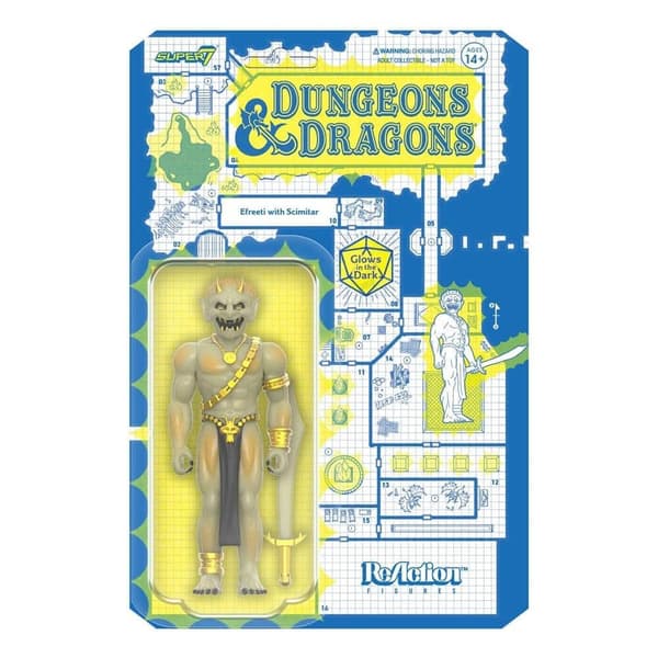 Dungeons & Dragons ReAction Action Figure Wave 04 Efreeti Glow in the Dark 10cm