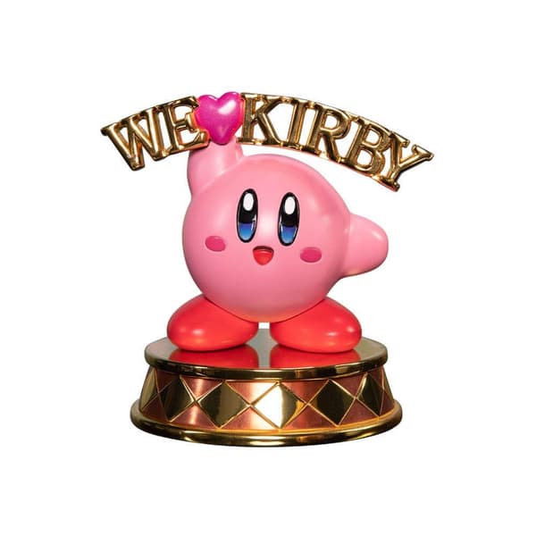 Kirby DieCast Statue - We Love Kirby 10cm