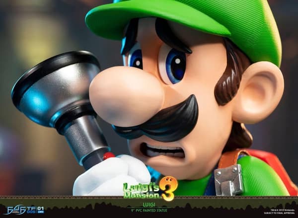 Luigi's Mansion 3 PVC Statue Luigi 23 Cm