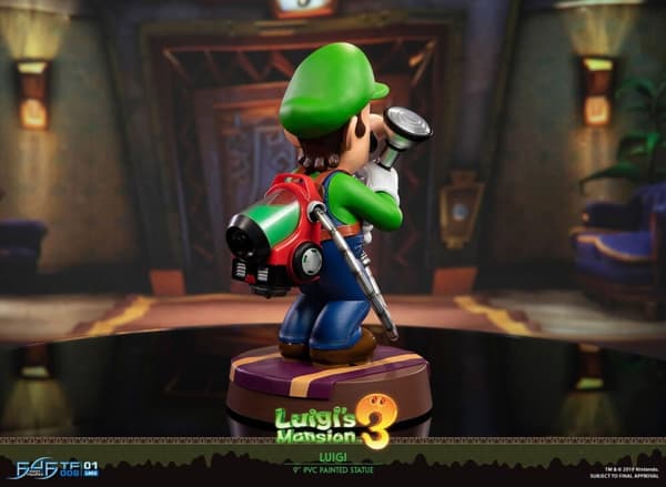 Luigi's Mansion 3 PVC Statue Luigi 23 Cm