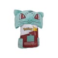 Miniatyrbild 4 av 4: Pokemon Coral Hooded Blanket Bulbasaur 120x150 cm