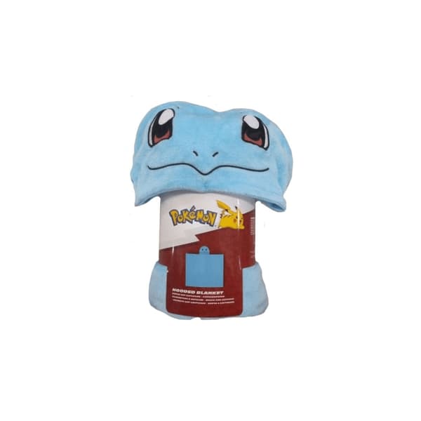 Pokemon Coral Hooded Blanket Squirtle 120x150 cm