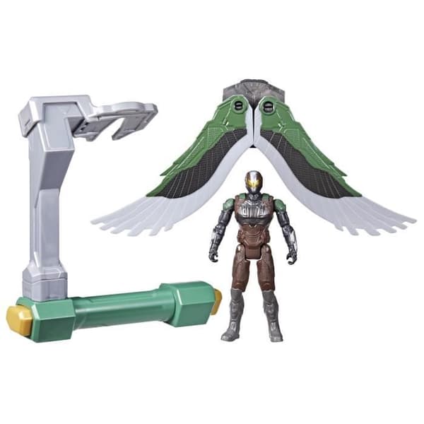 Marvel Epic Hero Series Captain America: Brave New World Falcon Flight Control Figure, 4 år och uppåt