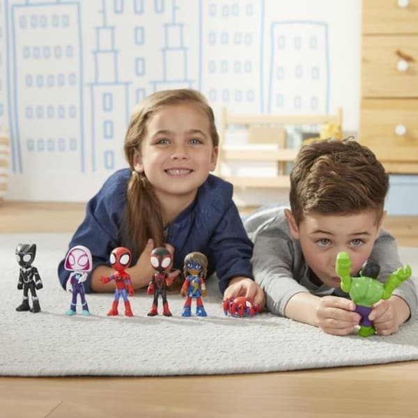 Spidey 7 samlarfigurer, Marvel Spidey och hans fantastiska vänner, 3 år och uppåt