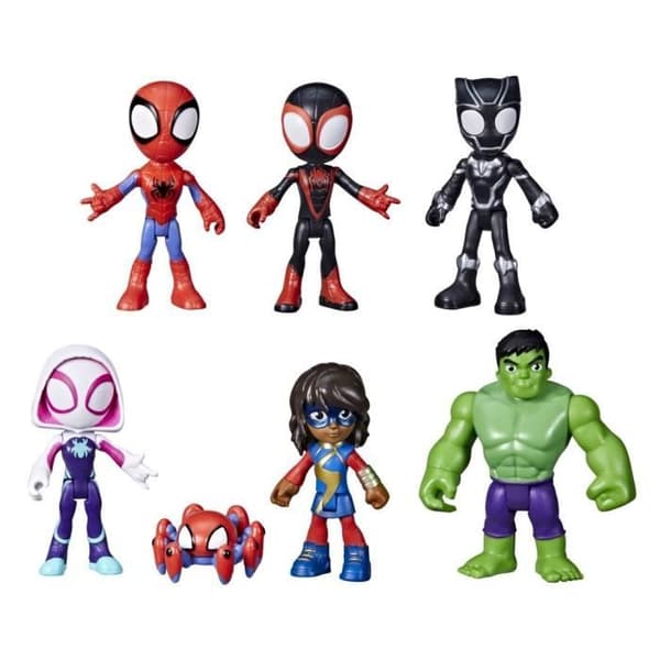 Spidey 7 samlarfigurer, Marvel Spidey och hans fantastiska vänner, 3 år och uppåt