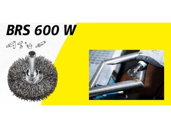 Klingspor K.DISC BØRSTE 60mm SKAFT BRS600W BØLGETråd