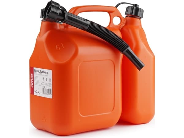 AMiO muovinen kaksikammioinen kanisteri 6l + 2,5l amio-03208 amio-03208
