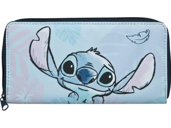 Stitch zippered wallet