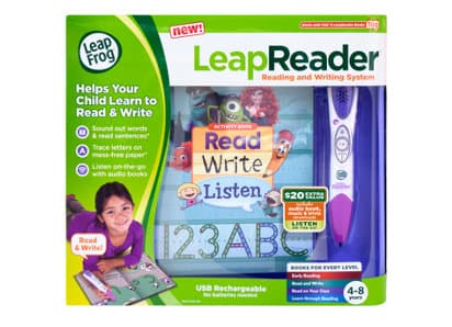 LeapFrog LeapReader Reading and Writing System - Personligt inlärningsverktyg - rosa