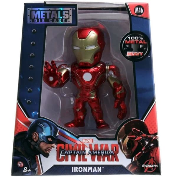 Die Cast M46 Metals Figurine - Marvel Captain America: Civil War - Iron Man