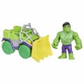 Miniatyrbillede 2 af 5: Playset Hasbro Spidey Hulk Wrecker Truck Set