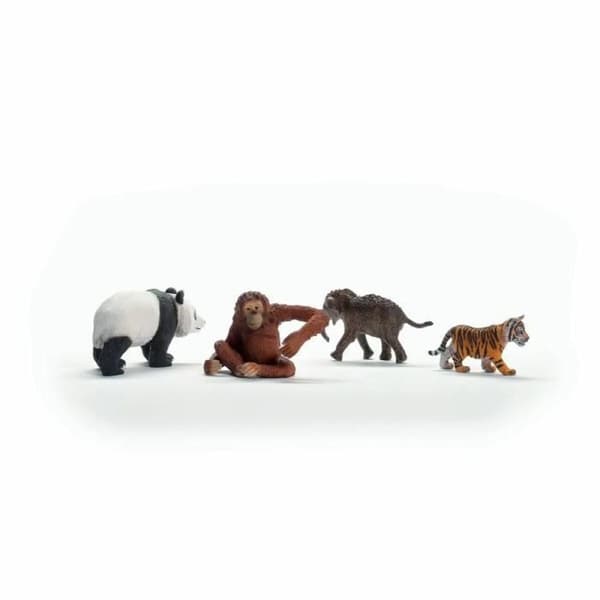 Playset Schleich My First Asian Animals 4 Dele