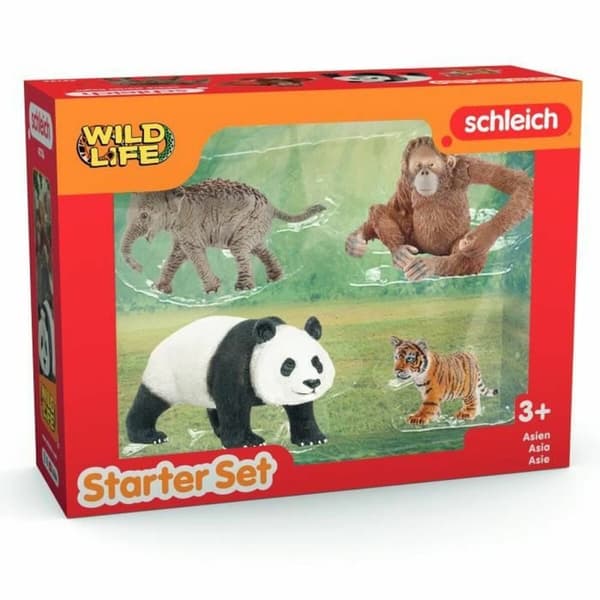 Playset Schleich My First Asian Animals 4 Dele