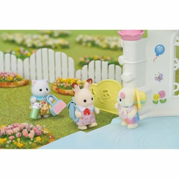 Playset Sylvanian Families The Baby Duo on a Walk 2 Kappaletta 9 Kappaletta
