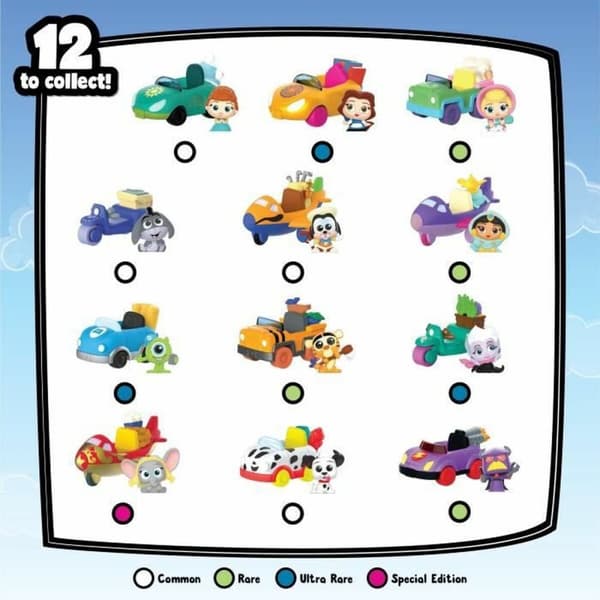 Playset Disney Car and Figurine 2 Delar