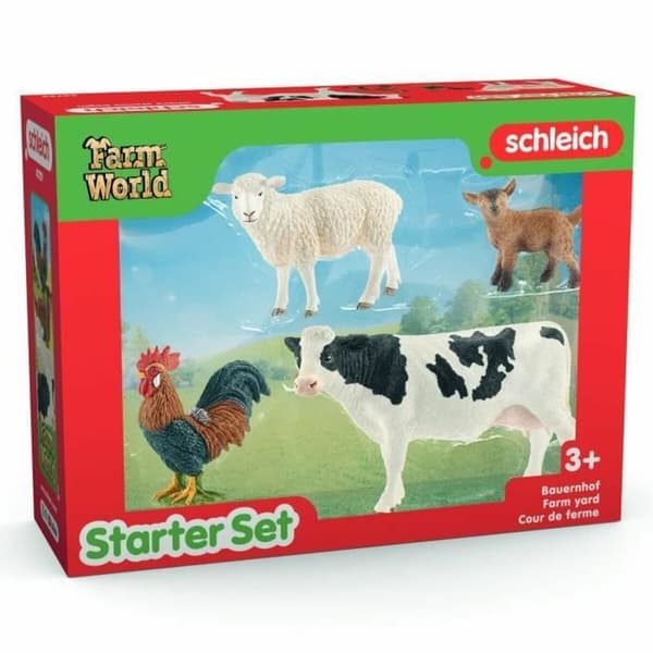 Playset Schleich Farm World 6 Delar 4 Delar