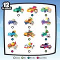 Miniatyrbillede 2 af 3: Playset Disney Car and Figurine 2 Dele