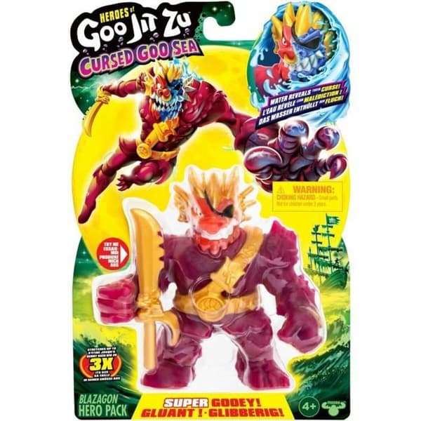 Action Figurer Goo Jit Zu Cursed Goo Sea GJZ Blazagon