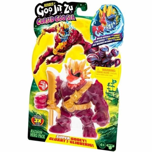 Toimintahahmot Goo Jit Zu Cursed Goo Sea GJZ Blazagon