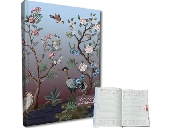 Kalender 2025 A5 veckoblad botanique