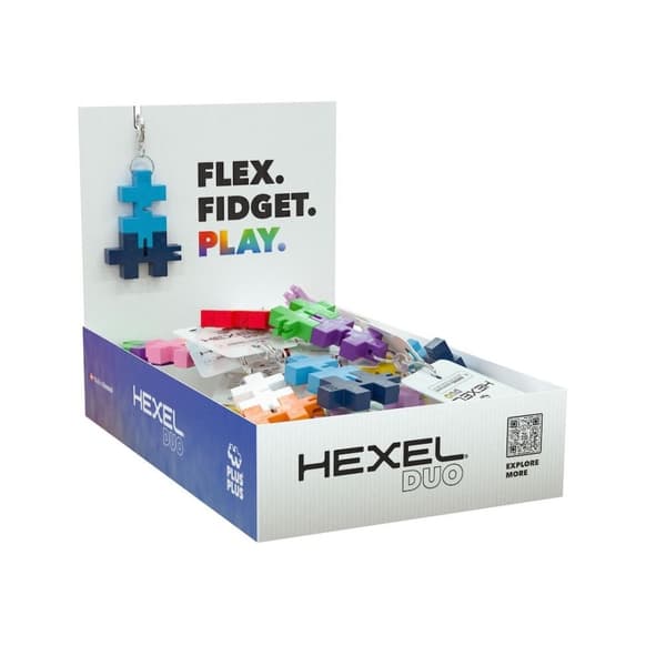 Plus-Plus HEXEL DUO Nyckelring