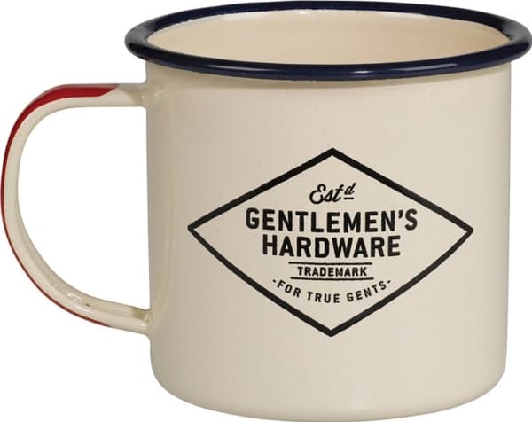 Gentlemens Hardware Kubek kempingowy "Seikkailu alkaa" - 325 ml Cremeowy | GENTLEMENS HARDWARE