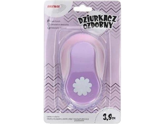 Dekorativ punch - Blomst 3,8cm