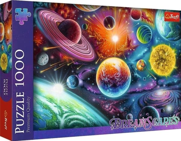 Pussel 1000 DreamScapes: Ett rymdäventyr TREFL