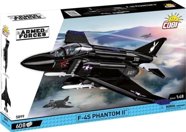 Cobi Armed Forces F-4S Phantom II Black Bunny