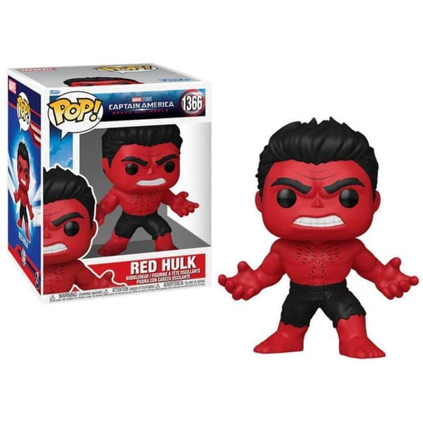 KAPTEN AMERIKA MODIG NY VÄRLD - POP Super 6'' N° 1366 - Röd Hulk