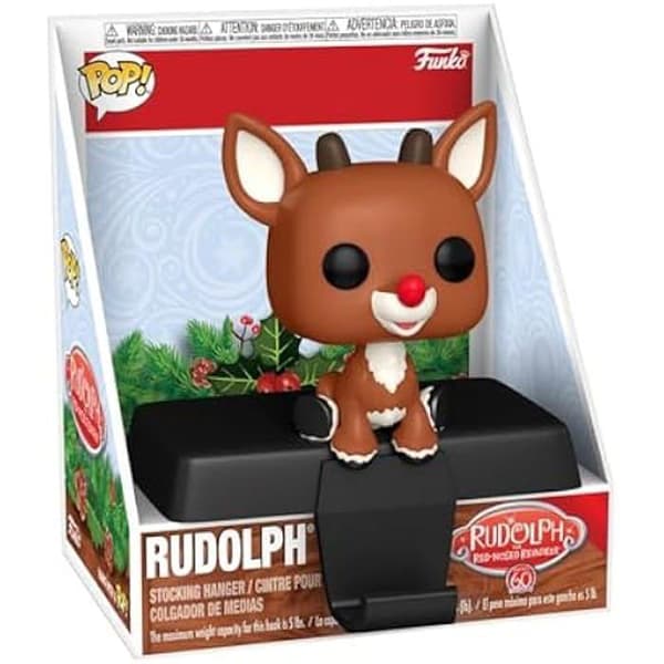 Figur - Funko - Edge-Sitter Rudolf - Vinyl - Presentidé - Officiell Merchandise