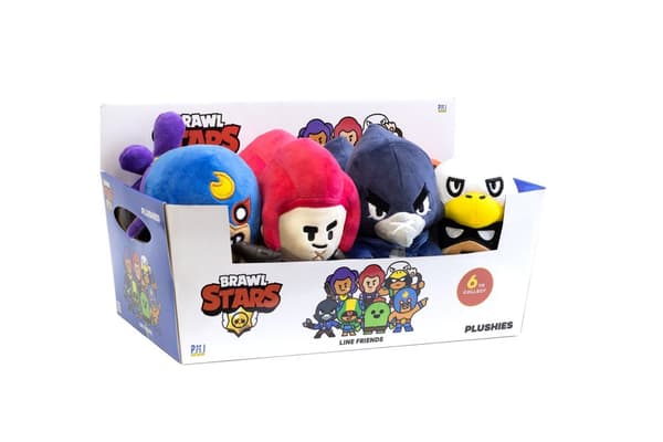 BRAWL STARS S1 PLUDS 16,5cm - DISPLAY 8 STK.